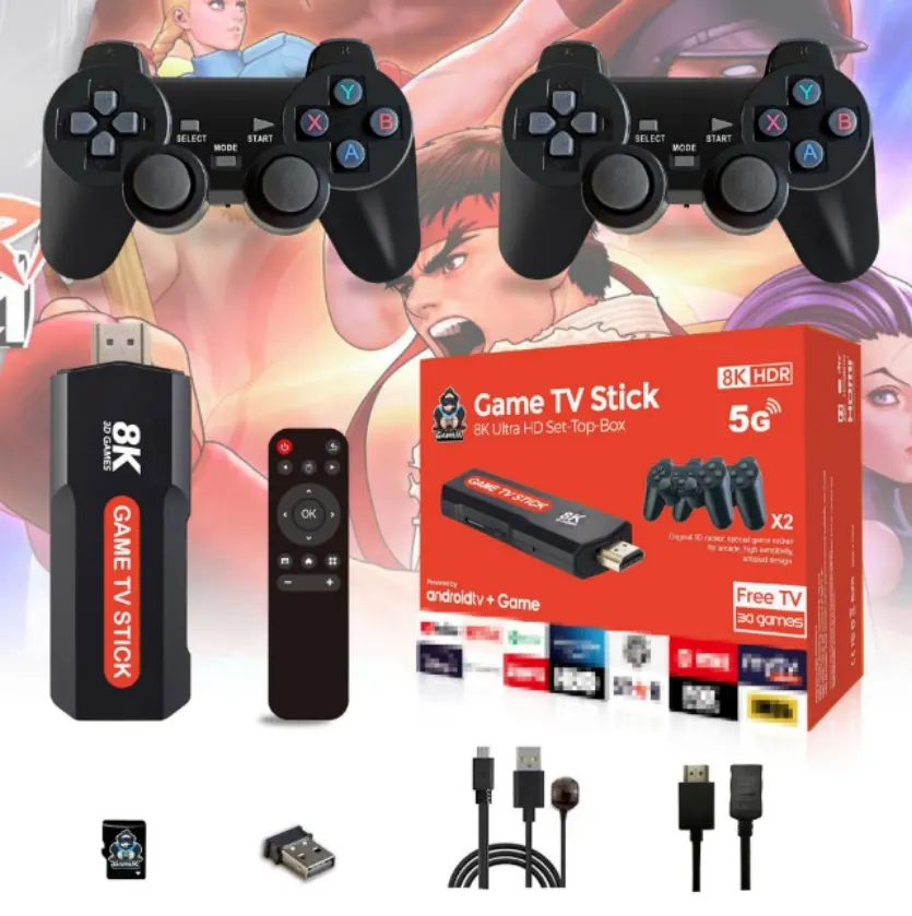Wireless Handle Source Game Console HDMI TV