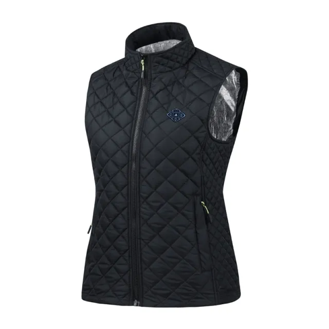 Smart Charging Women's Keep Warm And Emit Heat Vest Black - Shop at LoveMi