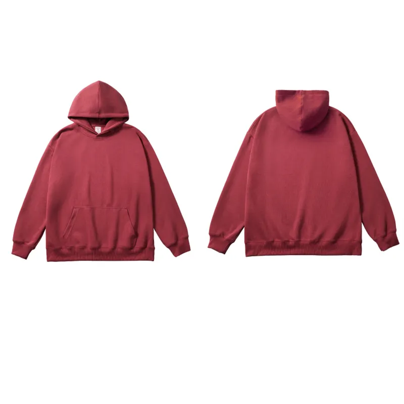 Thread Drop-shoulder Sleeve Loose Sweater - Red