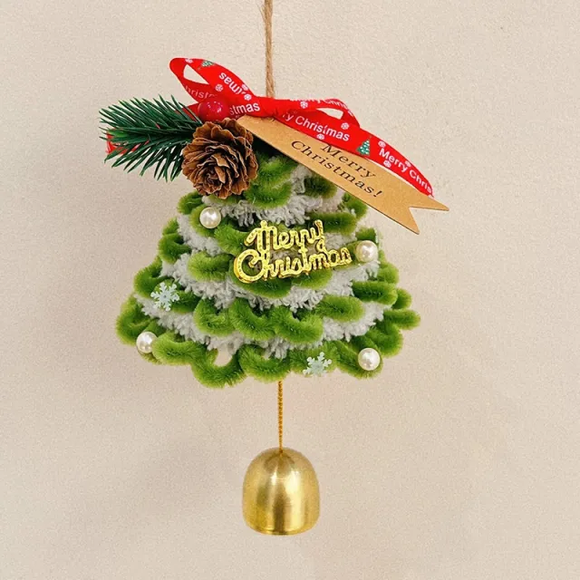 Christmas Car Room Door Entrance Bell Decoration Pine Cone Snowflake - Shop at LoveMi