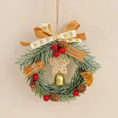 Christmas Car Room Door Entrance Bell Decoration - Pine Fir Xingx - View 1