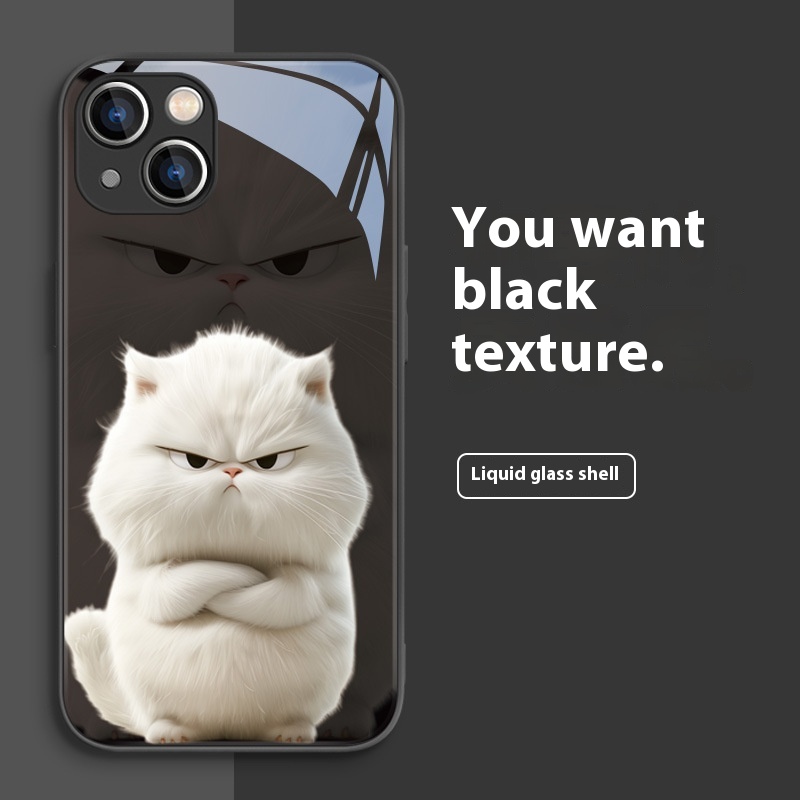 White Cat Black Shell