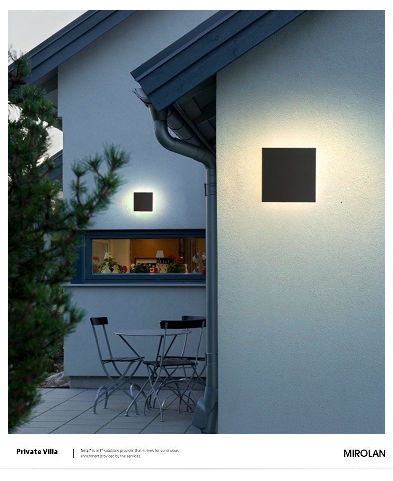 Title 4, Led buitenwandlamp Home Villa