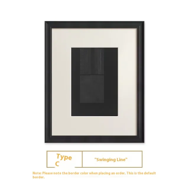 Black And White Lines High end Abstract Paintingfor Hanging Retro Decorative Painting - Shop at LoveMi