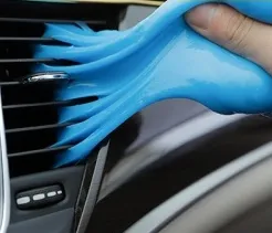 Multifunctional Soft Gel Supplies For Interior Universal Dust Removal Dust Cleaning Car Mud Sticky Ash Artifact - 200G Boxed Yellow
