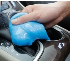 Multifunctional Soft Gel Supplies For Interior Universal Dust Removal Dust Cleaning Car Mud Sticky Ash Artifact - 200G Boxed Green - View 1