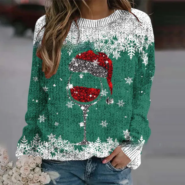 Thick Needle Digital Printing Men's Round Neck Sweater Hrczwy005 - Shop at LoveMi