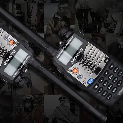 Double Band Dual-frequency Dual Display Baofeng UV-5RA Self-driving Outdoor Civil High Power