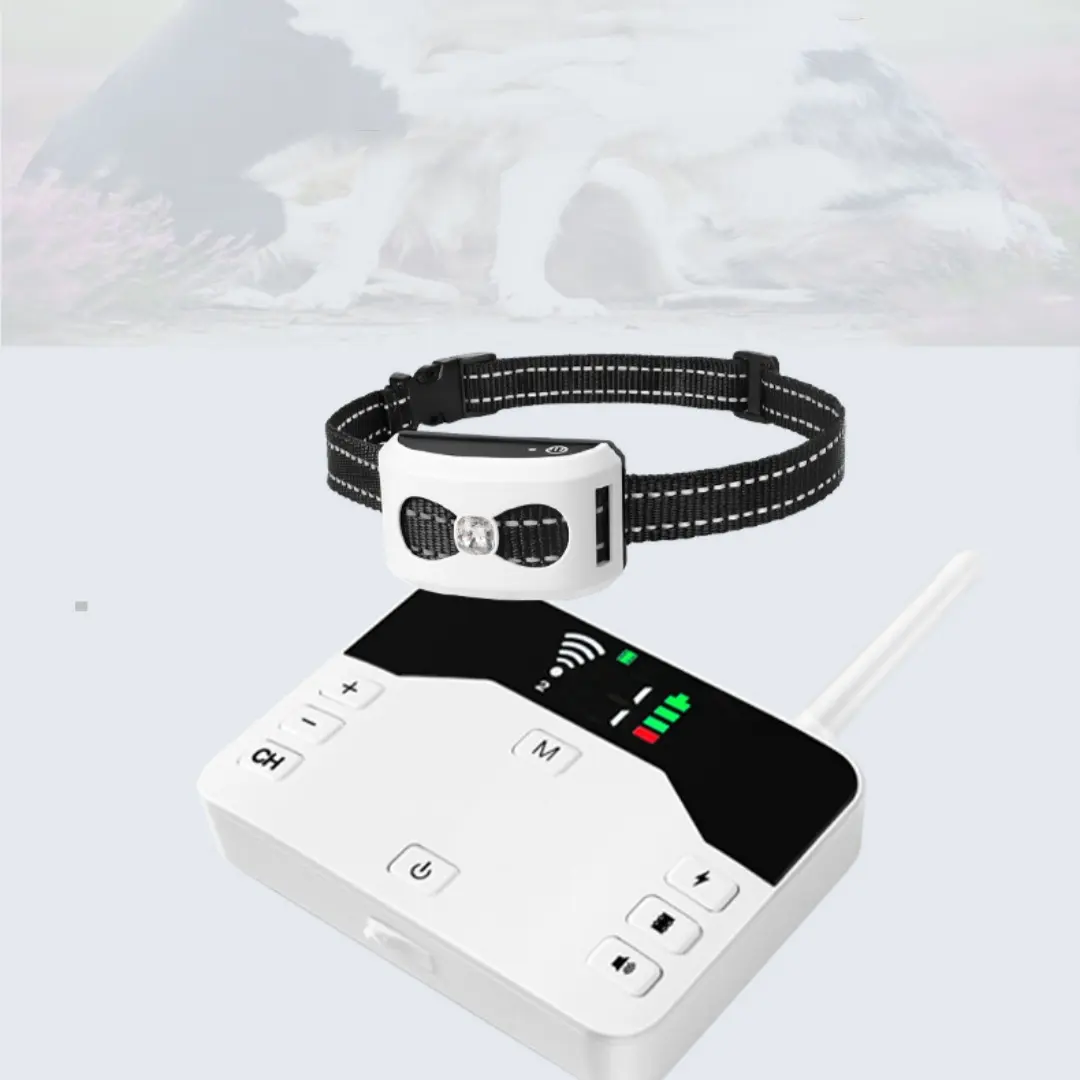 Electronic Pet Fence Wireless Bark Stopper Outdoor