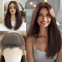 Dyed Red Brown