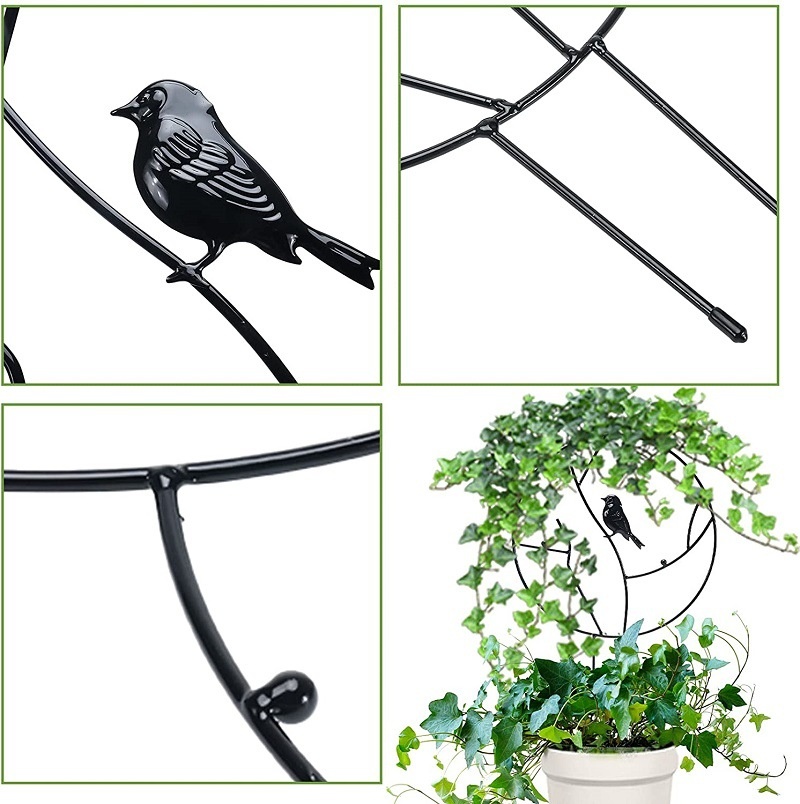 Pot Support Plant Climbing Frame Creative Flower Support Flower Arrangement Climbing Vine Flower