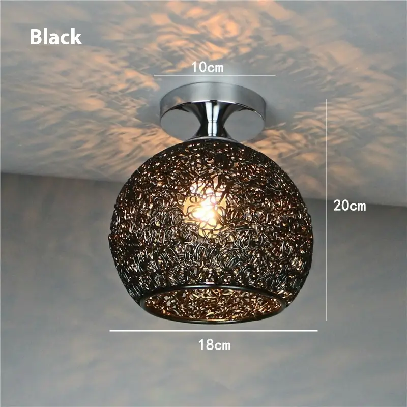 Simple Color LED Ceiling Lamp Bedroom Corridor Lamp