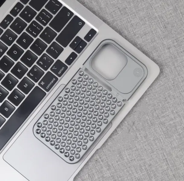 Aromatherapy Aluminum Alloy Telescopic Frameless Mobile Phone Case