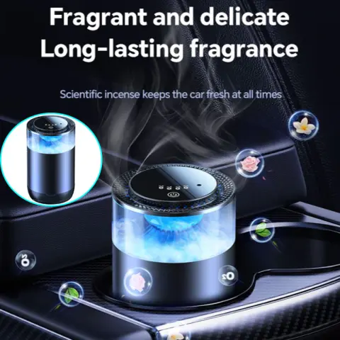 Car Aromatherapy Diffuser Cloud Mist Air Freshener Auto Decoration