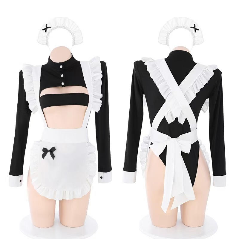 Cute Maid Cloth Uniform Seduction Underwear Suit