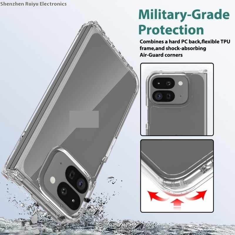 Ultra-thin Cooling Soft Frame Transparent Acrylic Anti-scratch Phone Case