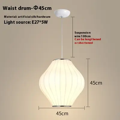 Fabric Dining Roomliving Room Chandelier Lantern Lamp