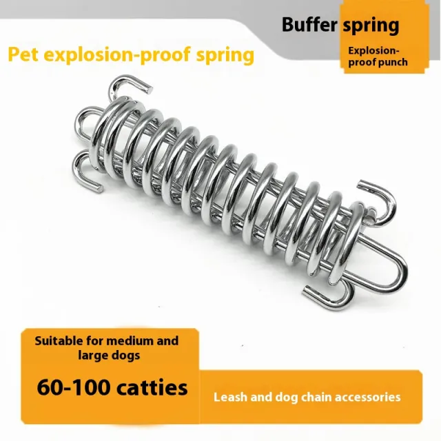 Dog Hand Holding Rope Dog Chain Compression Spring Spring - Shop at LoveMi