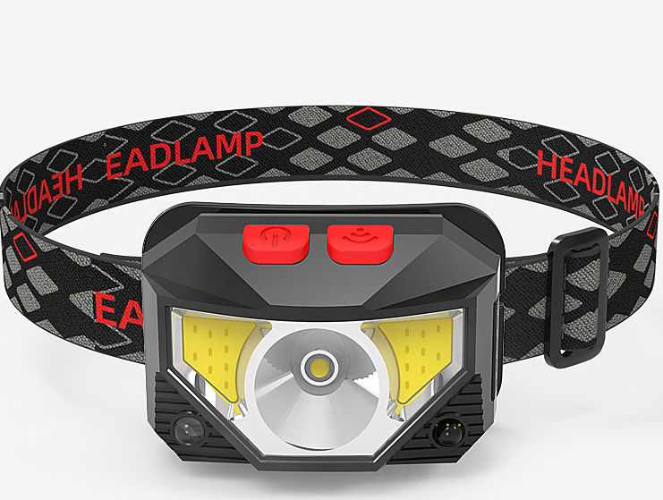 Portable COB Red Light USB Charging Long Shot Outdoor Fishing Night Fishing Waterproof Torch - Image 5