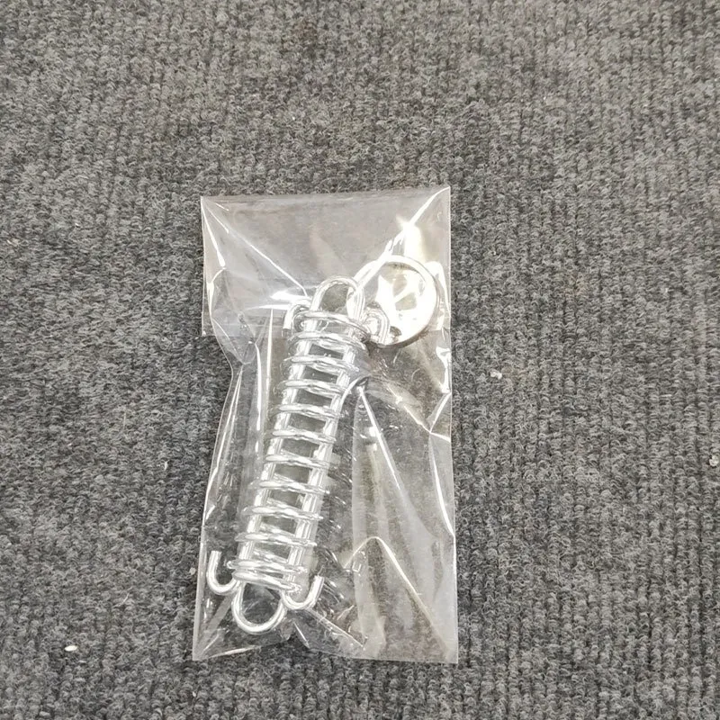 Dog Hand Holding Rope Dog Chain Compression Spring - Spring Plus Ring