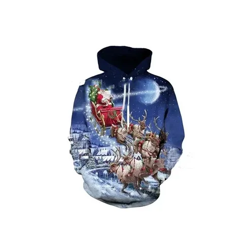 Christmas Men's And Women's Autumn And Winter Hooded Pullover Sdwy26 - Shop at LoveMi