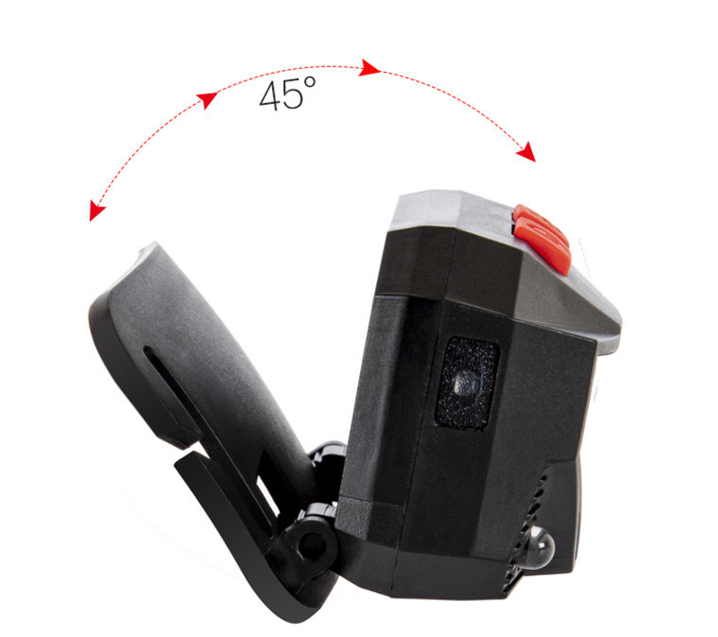 Portable COB Red Light USB Charging Long Shot Outdoor Fishing Night Fishing Waterproof Torch - Image 3