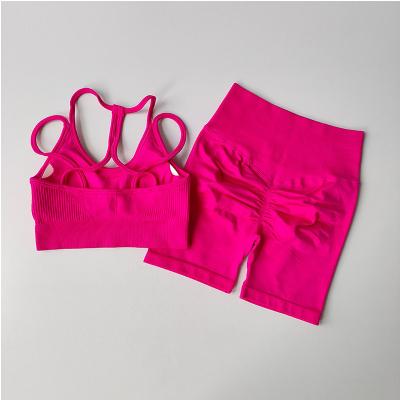 High Waist Hip Lift Sports Suit Female Shockproof Quick-drying