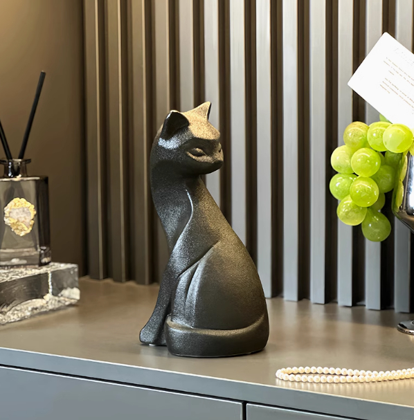 Ornements Artistiques Chats Posture — Élégance Wabi-sabi - image 3