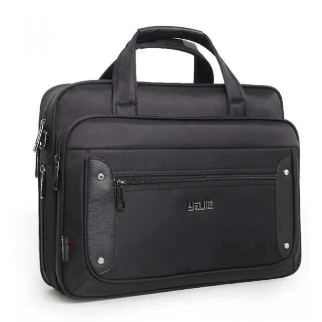 Business Computer Bag Hand carrying Oxford Cloth Extra Large Capacity Black - Shop at LoveMi