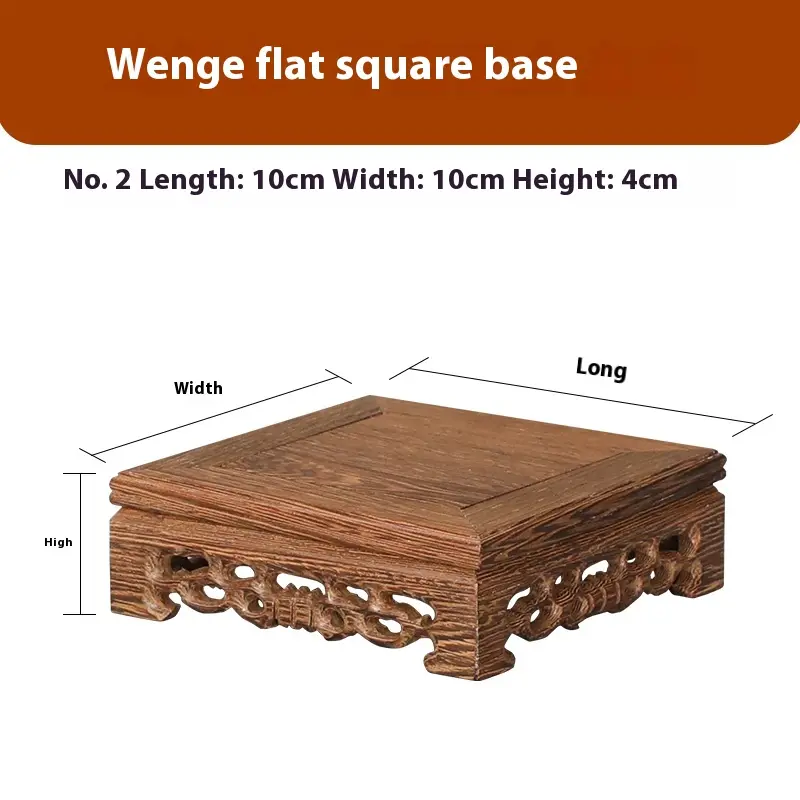 Solid Wood Teapot Stand Tea Set Rack Teapot Holder