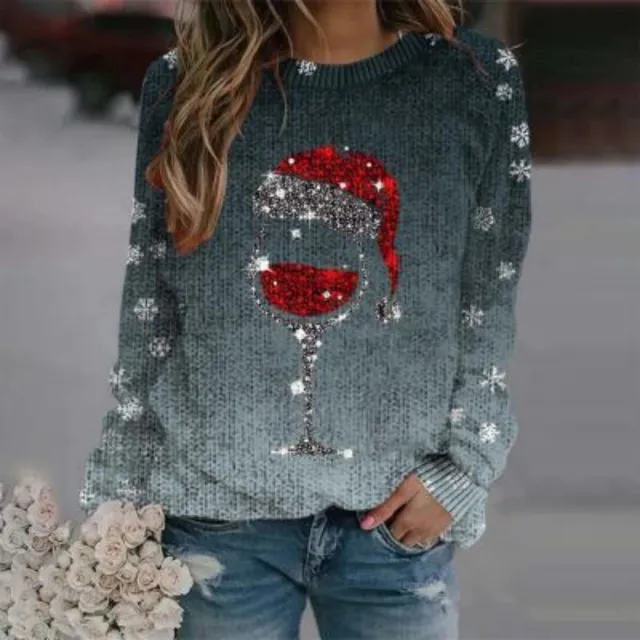 Thick Needle Digital Printing Men's Round Neck Sweater Hrczwy011 5Xl - Shop at LoveMi