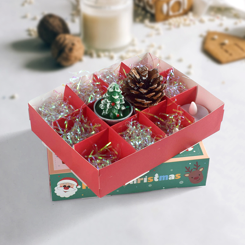 Christmas 12-Grid Fun Hole Box