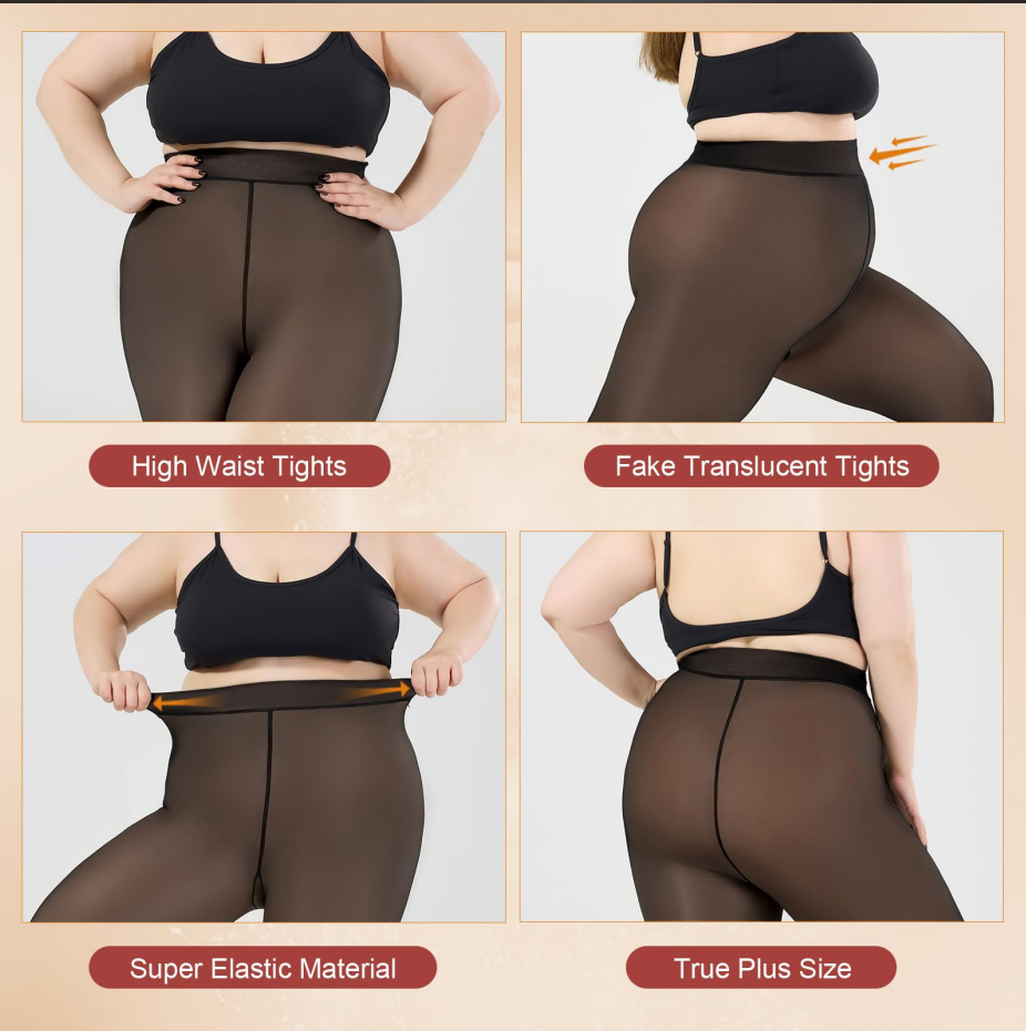 Women's Elastic Leggings - Image 4