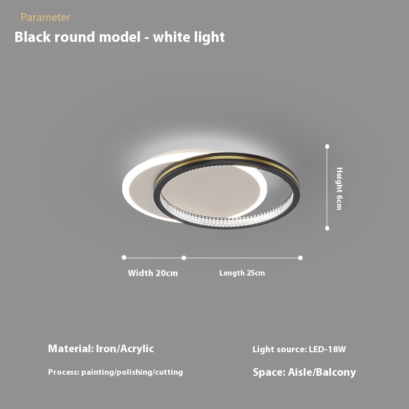 Aisle Corridor Light Simple Modern Creative Ceiling Lamp - Image 4