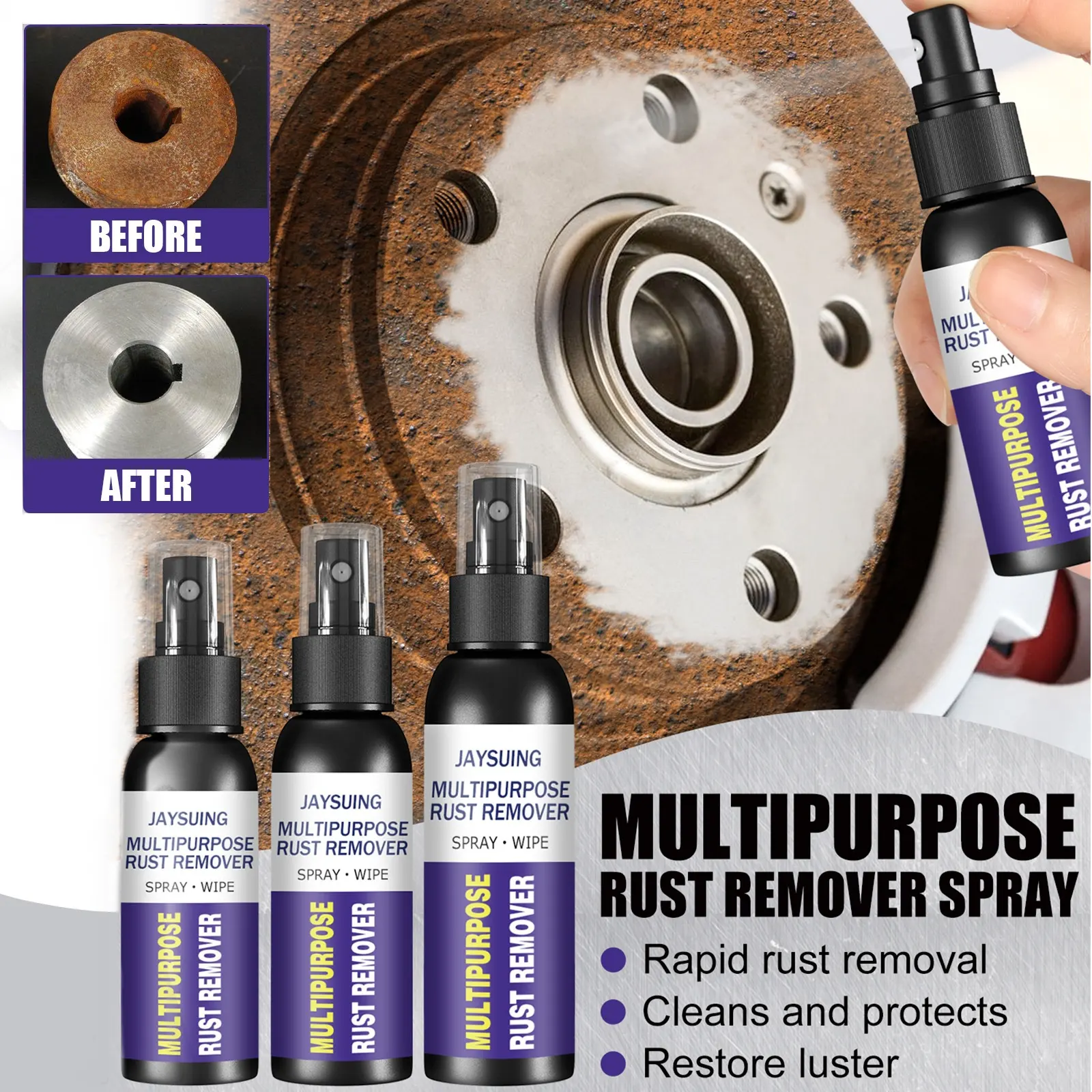 Multifunctional Car Wheel Polishing Stainless Steel Rust