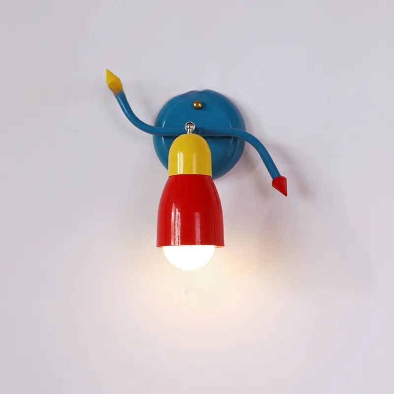 Mid-ancient Color Memphis Rocker Wall Lamp