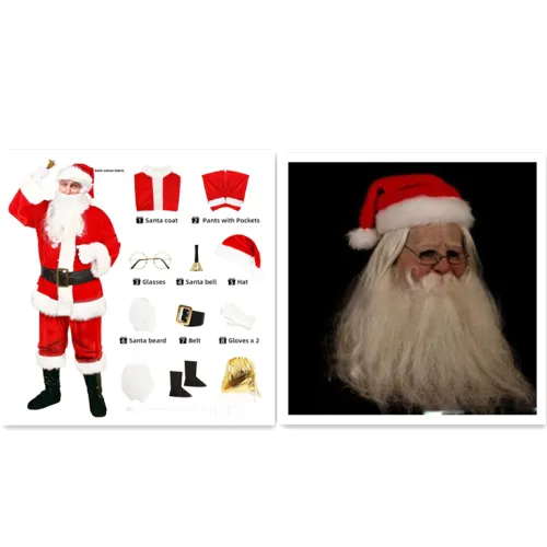 Color: Set, Size: 3XL - Cosplay Christmas Performance Costume 2