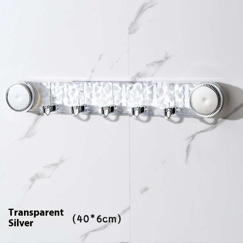 Rotating Suction Cup Corrugated Row Hooks Punch-free Hanger Behind The Door