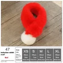 47 Imitation Rabbit Fur Red