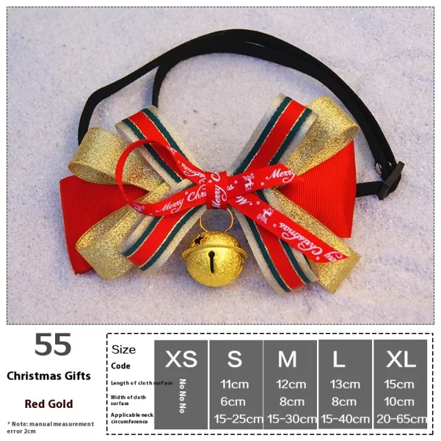 Pet Christmas Holiday Dress Up Dog Cat Scarf Butterfly Bow Tie 55 Christmas Gifts - Shop at LoveMi