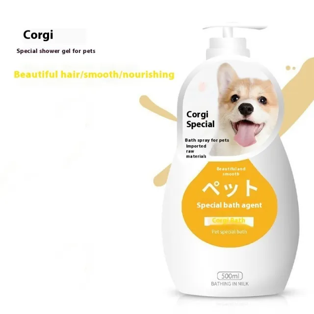 Gel Teddy Shampoo Cat Bath Fragrance Pet Dog Bath Wash Cleaning Supplies Corgi Dedicated - Shop at LoveMi
