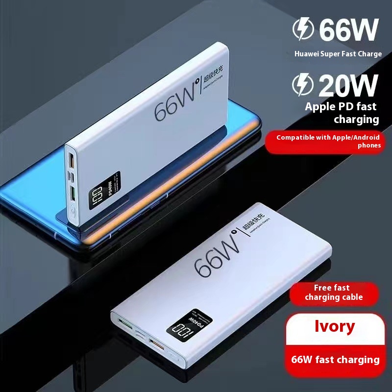 50000mAh Powerbank | 66W Super Fast Charging | 3C Certified Large Capacity Port - Bild 6 von 6