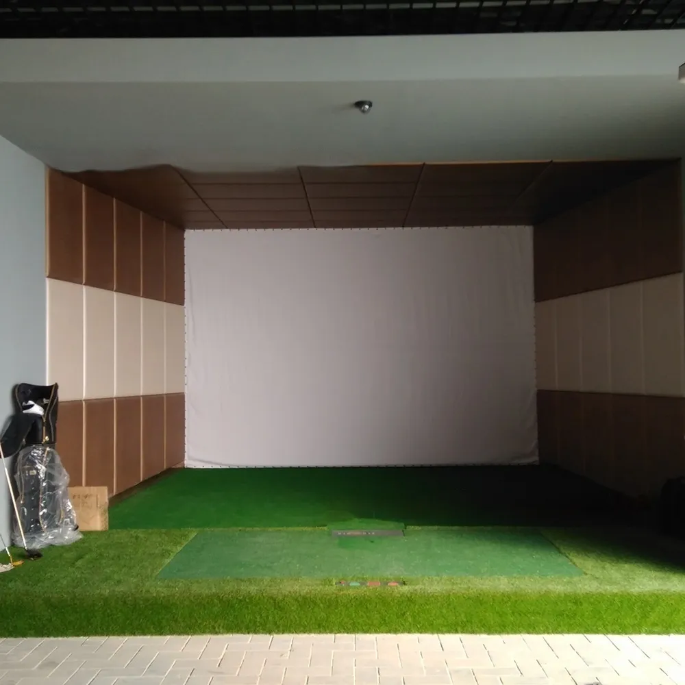Golf Bullseye Cloth Size Adjustable Thickening Simulator Fire Silencer Curtain - Silencer 3X1 M