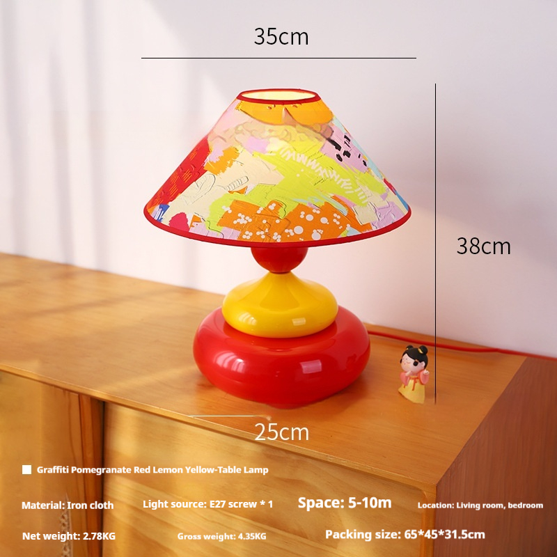 Nordic Retro Design Bedroom Bedside Lamp - Image 13