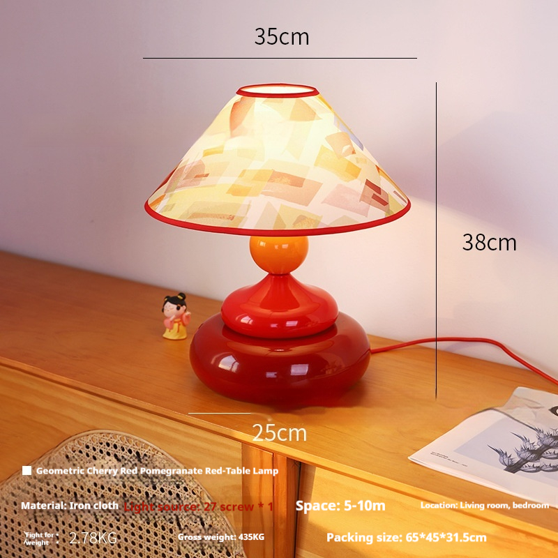 Nordic Retro Design Bedroom Bedside Lamp - Image 4