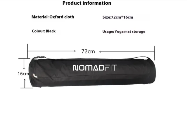 Handheld Oxford Cloth Yoga Backpack Black - Shop at LoveMi