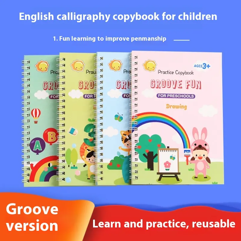 Groove Magic Copybook New Full English Version