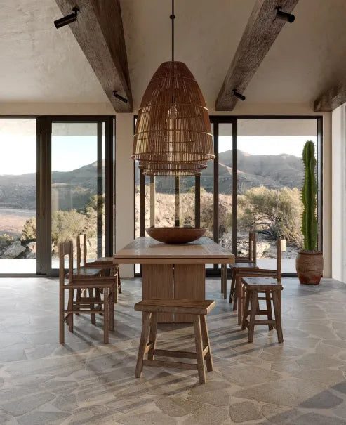 Creative Tea Bar Chandelier Japanese Retro Bed Room Tea House Lamp