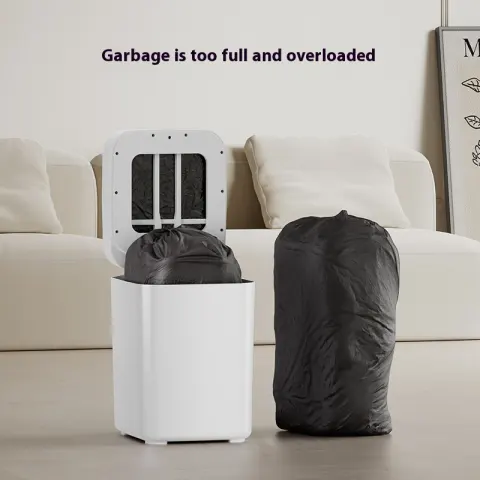 Inductive Household Automatic Sealing and Bag Change Smart Trash