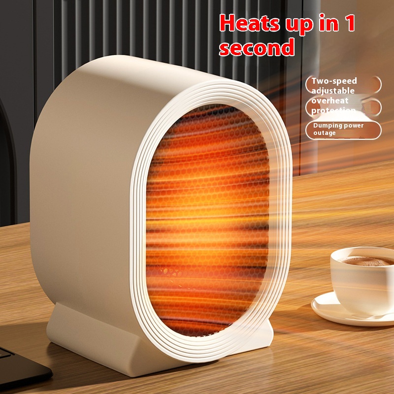 Radiateur Soufflant Silencieux 500 W — Chauffage Compact 6